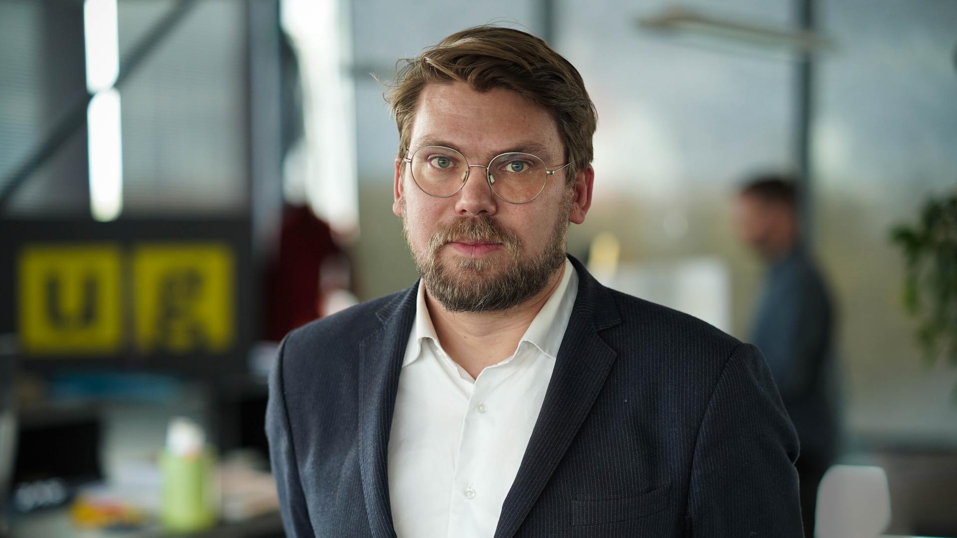 Axel Björklund, ansvarig utgivare för Uppdrag granskning. Foto: Jonas Pettersson/SVT